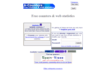 Tablet Screenshot of a-counters.com